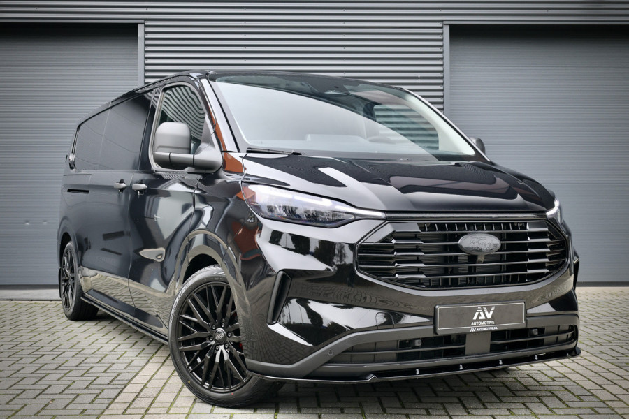 Ford Transit Custom 320 2.0 TDCI 170PK L2H1 AUT L+R Schuifdeur | ACC | Blind Spot | Navigatie | Camera | CarPlay | Lane Assist | Stoelverwarming | Raptor Edition | Trekhaak | 3-Zitter