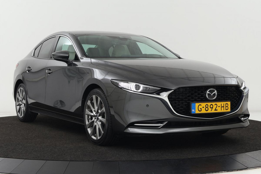 Mazda 3 2.0 SkyActiv-X Hybrid Luxury | Leder | Bose | Memory | Full LED | Stoel & Stuurverwarming | Carplay | Camera