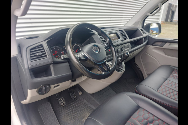 Volkswagen Transporter 2.0 TDI L2H1 Comfortline prijs is EX btw,dubbele schuifdeur airco,cruise,standkachel,lederen bekleding,trekhaak,stoelverwarming,parkeersensoren achter,