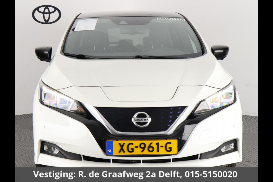 Nissan Leaf Tekna 40 kWh | 360° camera | Stuurverwarming | Stoelverwarming&koeling | Navi | achterbank verwarmd | Apple Carplay/Android