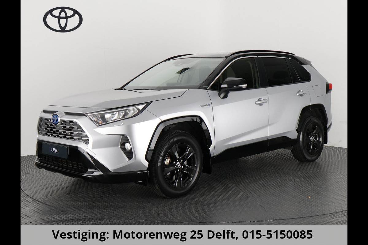 Toyota RAV4 2.5 HYBRID AWD DYNAMIC SILVERLINE BI-TONE CARPLAY NAVI.PDC.1650 KG TREKGEWICHT. GARANTIE TOT 2030!