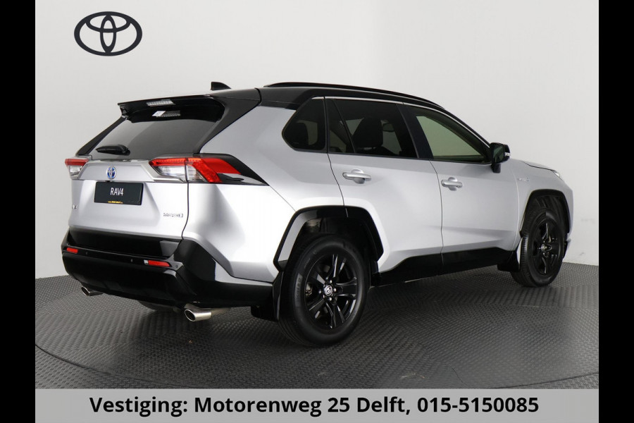 Toyota RAV4 2.5 HYBRID AWD DYNAMIC SILVERLINE BI-TONE CARPLAY NAVI.PDC.1650 KG TREKGEWICHT. GARANTIE TOT 2030!