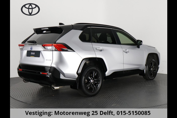 Toyota RAV4 2.5 HYBRID AWD DYNAMIC SILVERLINE BI-TONE CARPLAY NAVI.PDC.1650 KG TREKGEWICHT. GARANTIE TOT 2030!