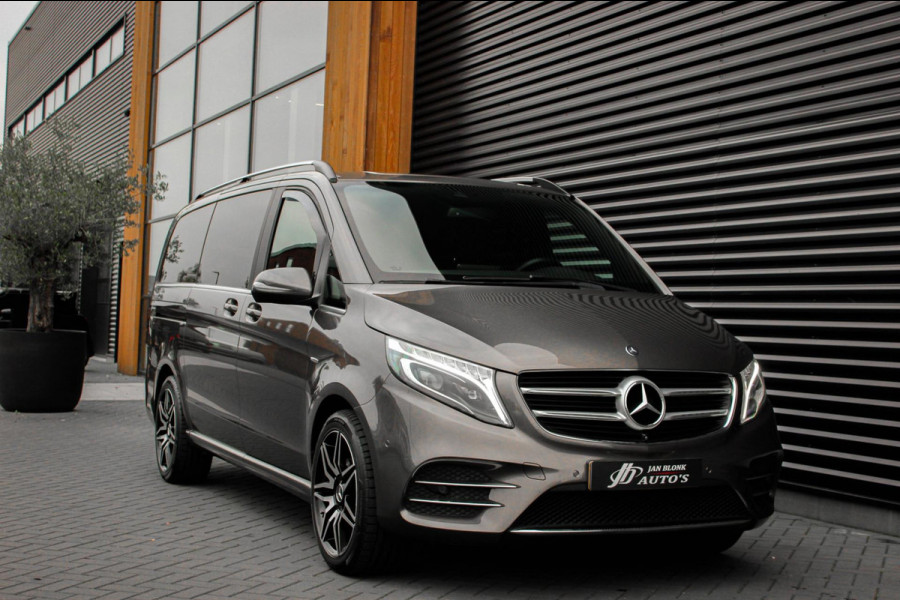 Mercedes-Benz V-Klasse 250d Lang DC Avantgarde Edition 190PK L2H1 DUBBEL CABINE / NAVIGATIE / AMG / LEDEREN BEKLEDING / 2X SCHUIF