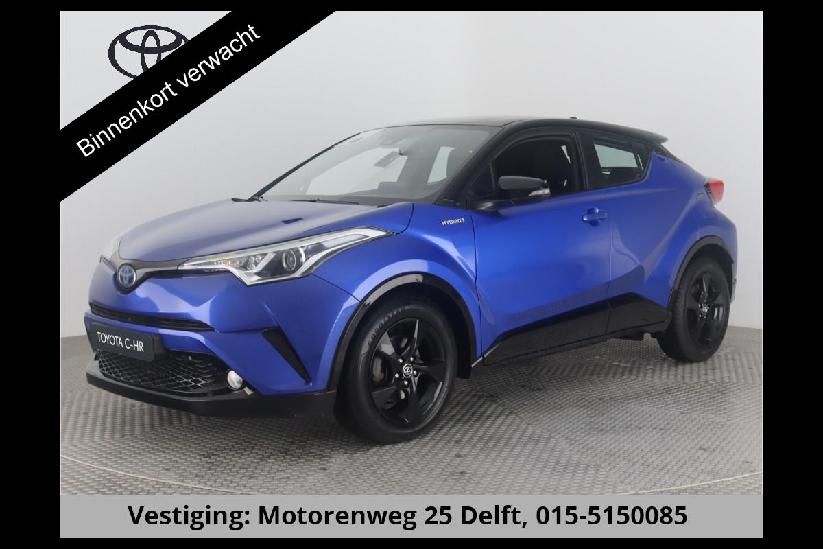 Toyota C-HR 1.8 HYBRID SPECIAL EDITION BI-TONE AUTOMAAT NAVI. LMV .APPLE /ANDROID. CAMERA. GARANTIE TOT 6-2031 !!