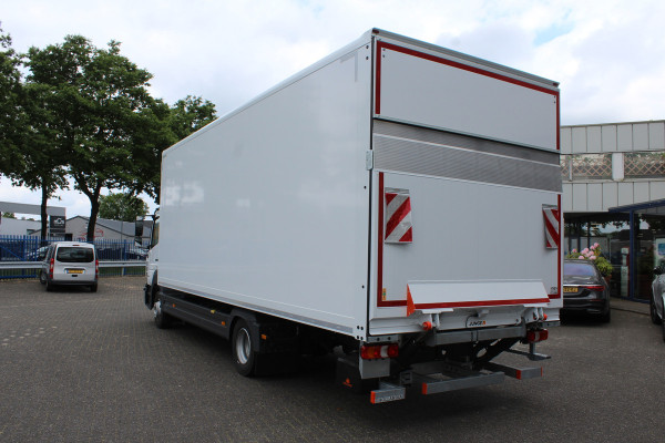 Mercedes-Benz Atego 1224Lnr Bakwagen met Laadklep en Zijdeur, Gesloten bakwagen 728x248x240, 1500 kg laadklep met 180 cm Plateau, Zijdeur