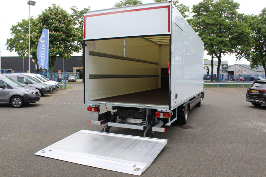 Mercedes-Benz Atego 1224Lnr Bakwagen met Laadklep en Zijdeur, Gesloten bakwagen 728x248x240, 1500 kg laadklep met 180 cm Plateau, Zijdeur