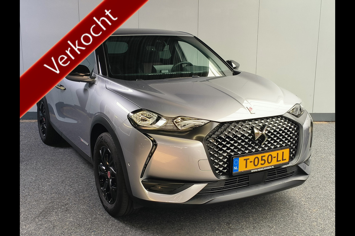 DS DS 3 Crossback 1.2 PureTech Performance Line 130 PK AUTOMAAT  uit 2022 Rijklaar + 12 maanden Bovag-garantie  Henk Jongen Auto's in Helmond,  al 50 jaar service zoals 't hoort!