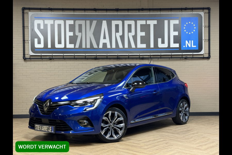 Renault Clio 1.3 TCe 130pk AUT, Edition One Navi, 17 inch, Led, V+A PDC, camera, stoel en stuur verwarming, 100% onderhouden!