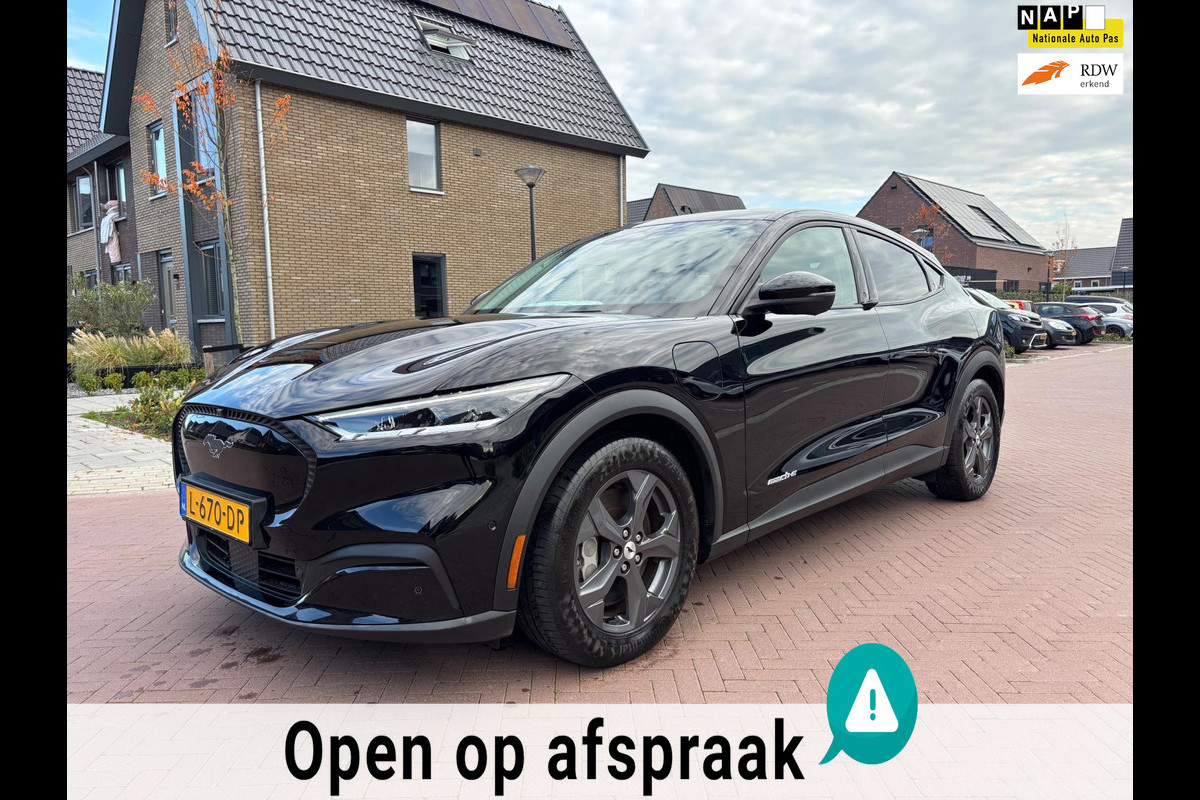 Ford Mustang Mach-E 75kWh RWD | Leer | Navi | 12% bijtelling | BTW auto | 1e EIGENAAR