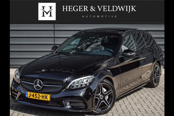 Mercedes-Benz C-Klasse Estate 200 BUSINESS SOLUTION AMG UPGRADE EDITION | PANORAMADAK | LEDER | CAMERA | CARPLAY | TREKHAAK |