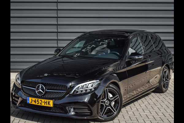 Mercedes-Benz C-Klasse Estate 200 BUSINESS SOLUTION AMG UPGRADE EDITION | PANORAMADAK | LEDER | CAMERA | CARPLAY | TREKHAAK |