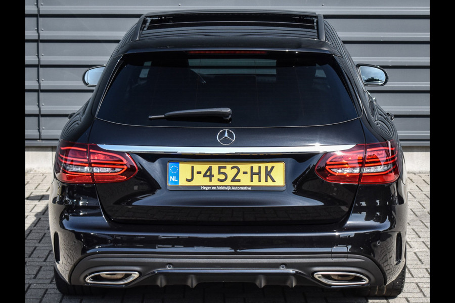 Mercedes-Benz C-Klasse Estate 200 BUSINESS SOLUTION AMG UPGRADE EDITION | PANORAMADAK | LEDER | CAMERA | CARPLAY | TREKHAAK |