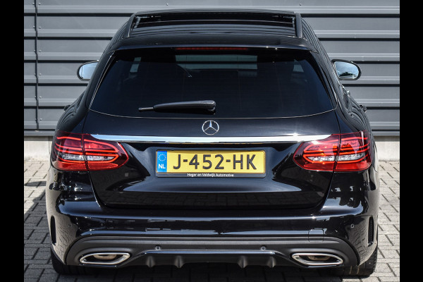 Mercedes-Benz C-Klasse Estate 200 BUSINESS SOLUTION AMG UPGRADE EDITION | PANORAMADAK | LEDER | CAMERA | CARPLAY | TREKHAAK |