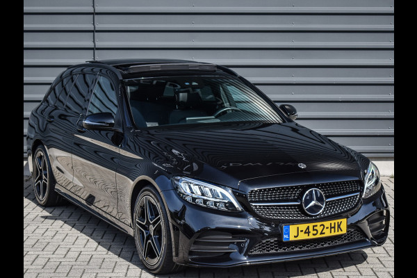 Mercedes-Benz C-Klasse Estate 200 BUSINESS SOLUTION AMG UPGRADE EDITION | PANORAMADAK | LEDER | CAMERA | CARPLAY | TREKHAAK |