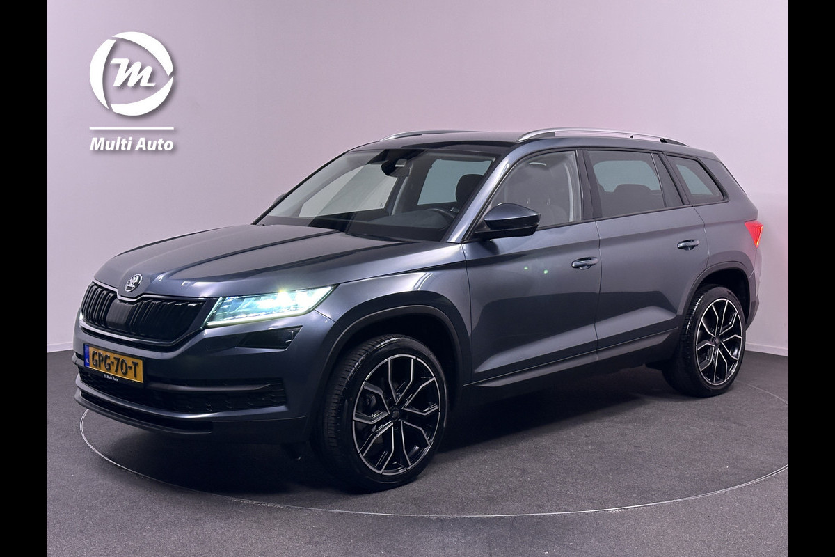 Škoda Kodiaq 1.5 TSI Ambition 150pk DSG | Trekhaak Afn. | LED Koplampen | 20"L.M | Apple Carplay | Stoelverwarming | Navi Full Map | Privacy Glass |