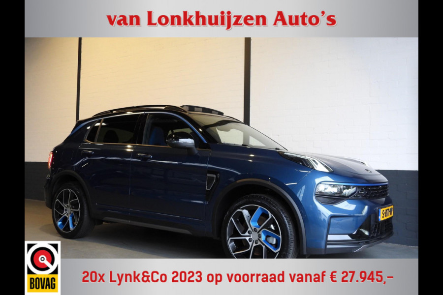 Lynk & Co 01 1.5 PHEV Plug-In ZWARTE HEMEL/360CAM/SCHUIFDAK/LED/20"LMV!