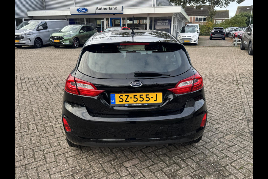 Ford Fiesta 1.0 EcoBoost Titanium 100pk Navigatie | Parkeersensoren | Climate control | Dealer onderhouden