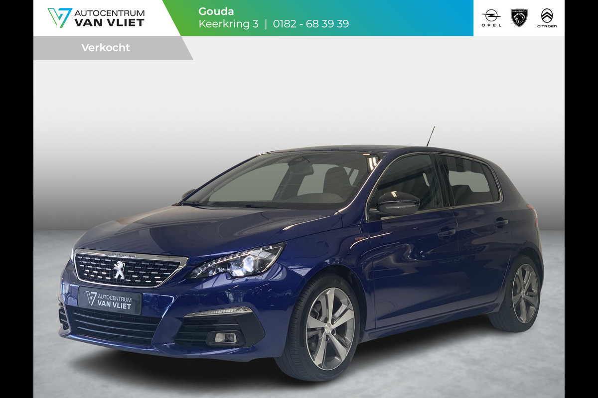 Peugeot 308 1.2 PureTech GT-Line | Automaat | Navigatie | Parkeersensoren voor en achter | Apple Carplay/Android Auto |