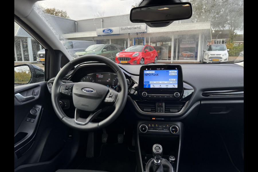 Ford Fiesta 1.0 EcoBoost Titanium 100pk Navigatie | Parkeersensoren | Climate control | Dealer onderhouden