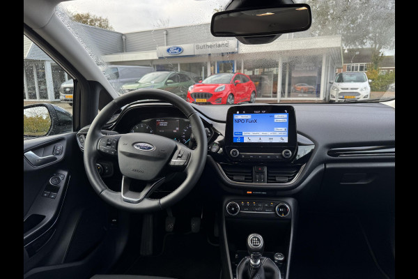 Ford Fiesta 1.0 EcoBoost Titanium 100pk Navigatie | Parkeersensoren | Climate control | Dealer onderhouden