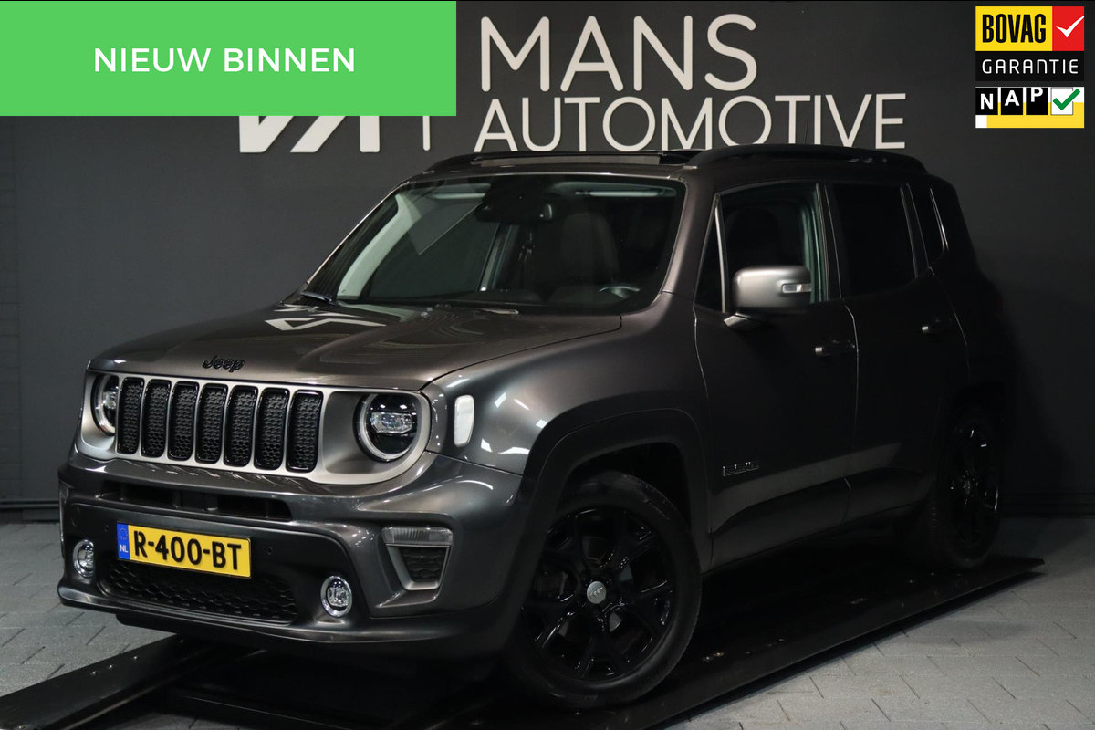 Jeep Renegade 1.3T Limited / PANODAK / DODEHOEK / CAMERA / KEYLESS / 18''