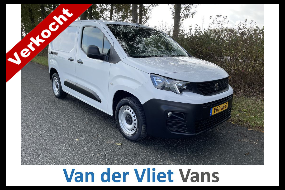 Peugeot Partner 1.6 BlueHDI E6 Premium 3zits Lease €230 p/m, Airco, Navi +Camera, PDC V+A, Volledig onderhoudshistorie aanwezig