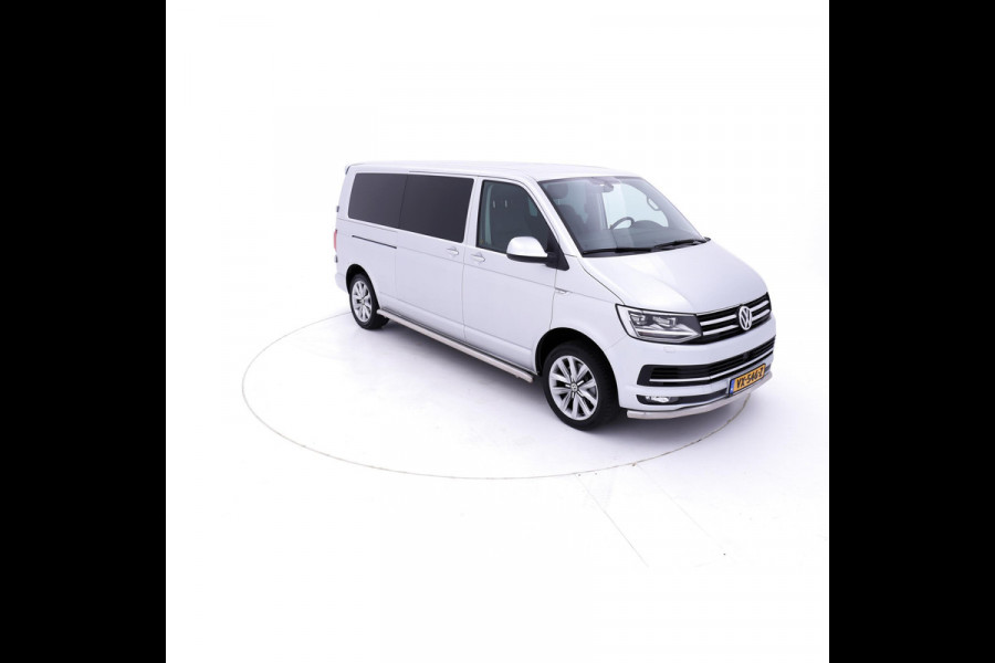 Volkswagen Transporter 2.0 TDI L2H1 Dubbele Cabine Highline luxe navi leer dab 204 pk