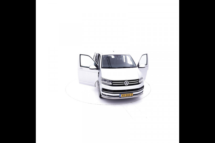 Volkswagen Transporter 2.0 TDI L2H1 Dubbele Cabine Highline luxe navi leer dab 204 pk