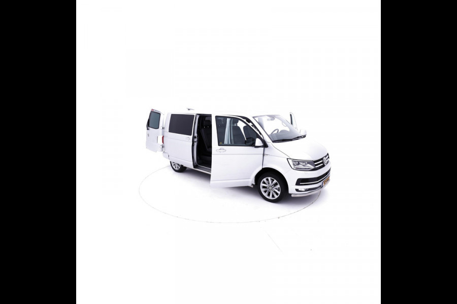 Volkswagen Transporter 2.0 TDI L2H1 Dubbele Cabine Highline luxe navi leer dab 204 pk