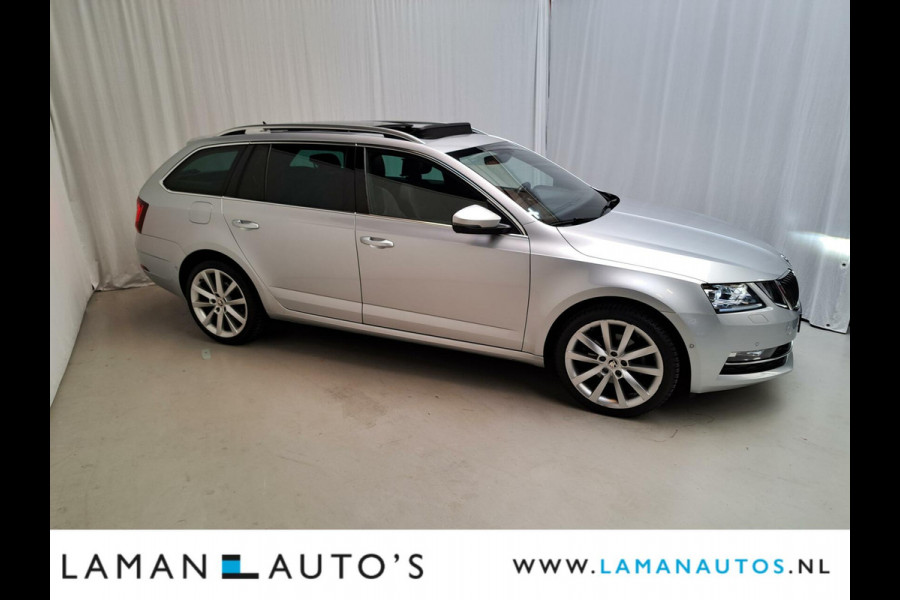 Škoda Octavia Combi 1.5 TSI 150pk DSG Business Edition Plus Aut. | Pano/open dak Virtual Cockpit CarPlay Navi ECC LED 18" LMV Cruise | Voorsch