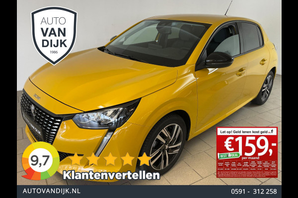 Peugeot 208 1.2 PureTech Allure Pack AIRCO NAVI CRUISE CAMERA BLUETOOTH ELEK RAMEN CENT VERG PRIVACYGLAS NIEUWSTAAT