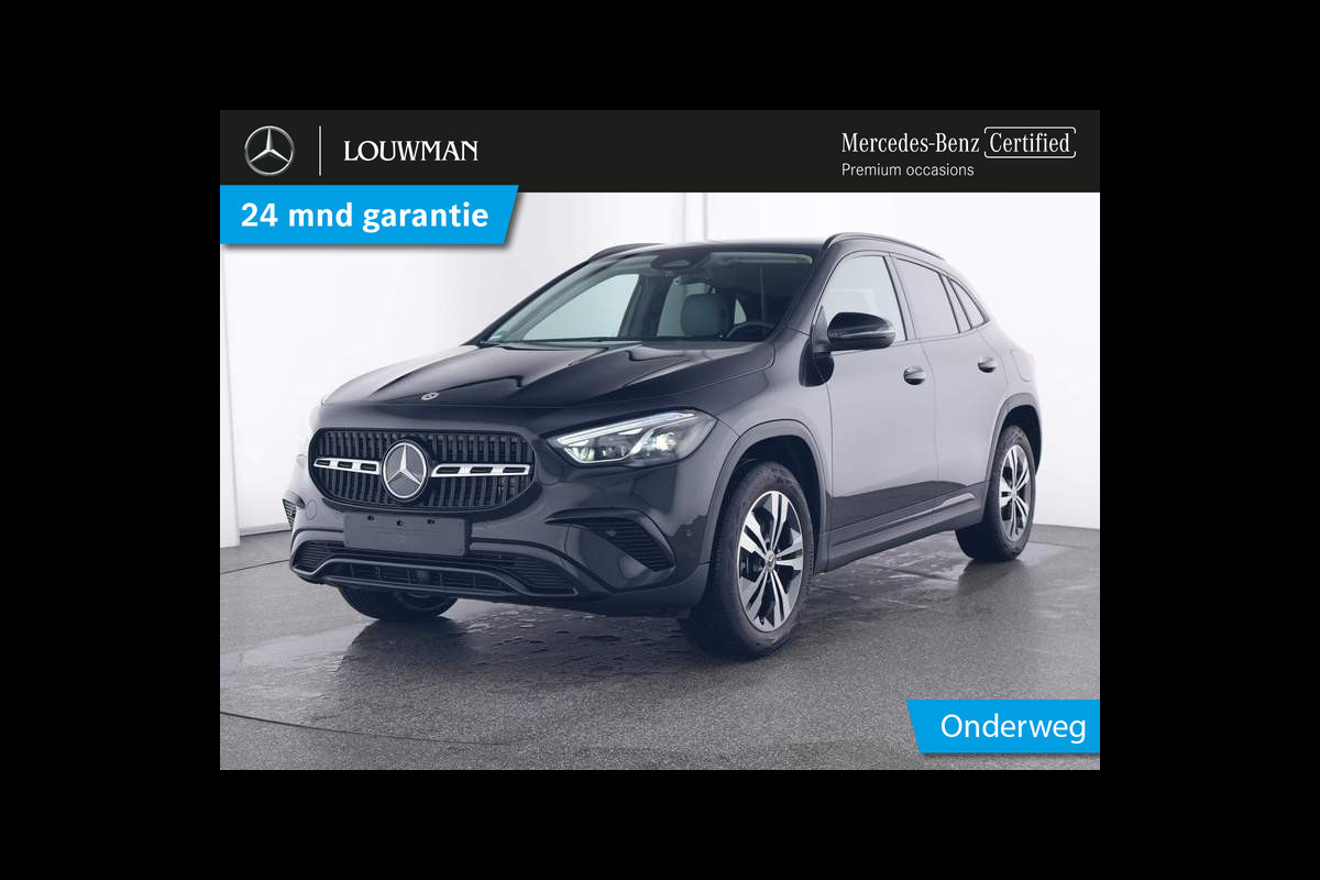 Mercedes-Benz GLA 250 e Face Lift Plug-In Hybride | Trekhaak | Night pakket | 11kW Laden | Dodehoek assistent | Multibeam Koplampen | Stuur- en Stoelverwarming | Inclusief 24 maanden MB Certified garantie voor Europa.