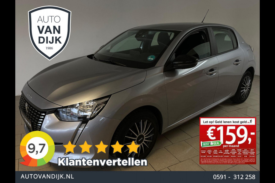 Peugeot 208 1.2 PureTech Active AIRCO CLIMA NAVI CRUISE APPLE CARPLAY BLUETOOTH MULTI STUUR NIEUWSTAAT