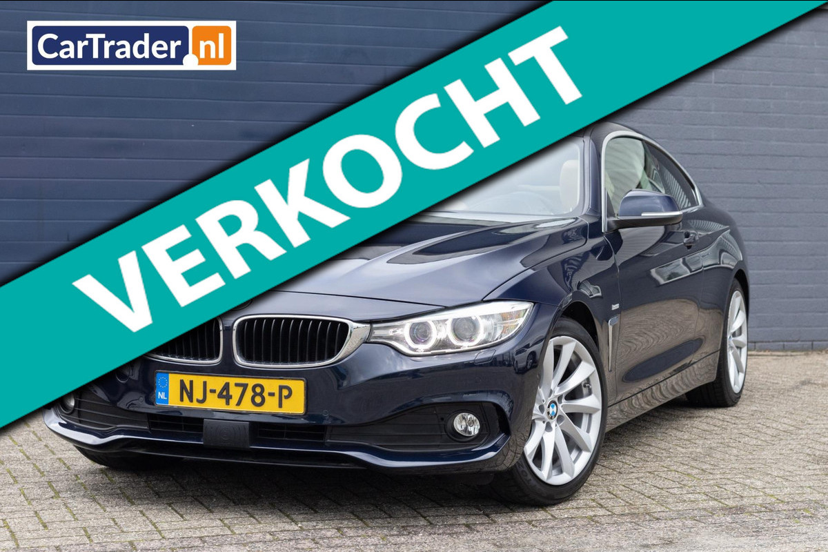 BMW 4 Serie Coupé 420i Luxury Line Leder Led Schuifdak