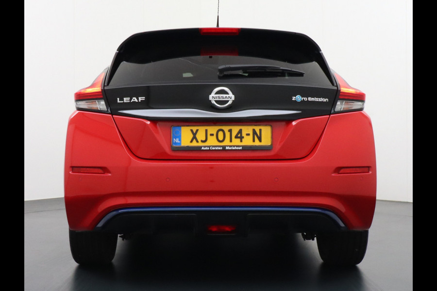 Nissan Leaf €10.395,- Na Subsidie 40 kWh Navi Top-View 360-Camera Adapt.Cruise-ControlAndroid Auto Apple Carplay Keyless Ecc Bluetooth DAB L Verwarmd Lederen Stuur Isofix N-Connecta €2.000,- Subsidie mogelijk