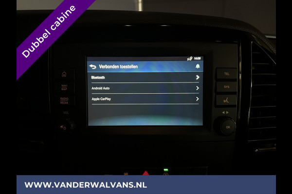 Mercedes-Benz Vito 116 CDI 164pk 9G-Tronic Automaat L2H1 Dubbele cabine Euro6 Airco | Leder | Navigatie Apple Carplay, Android Auto, Camera, Cruisecontrol, Parkeersensoren, 5-Zits