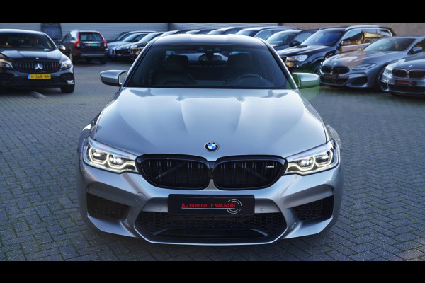 BMW 5 Serie M5 | Carbon | Harman/Kardon | Dealer onderhouden | Sfeerverlichting | Donington Grau | 600PK | NAP | Origineel NL |