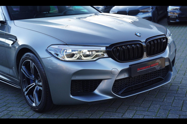 BMW 5 Serie M5 | Carbon | Harman/Kardon | Dealer onderhouden | Sfeerverlichting | Donington Grau | 600PK | NAP | Origineel NL |