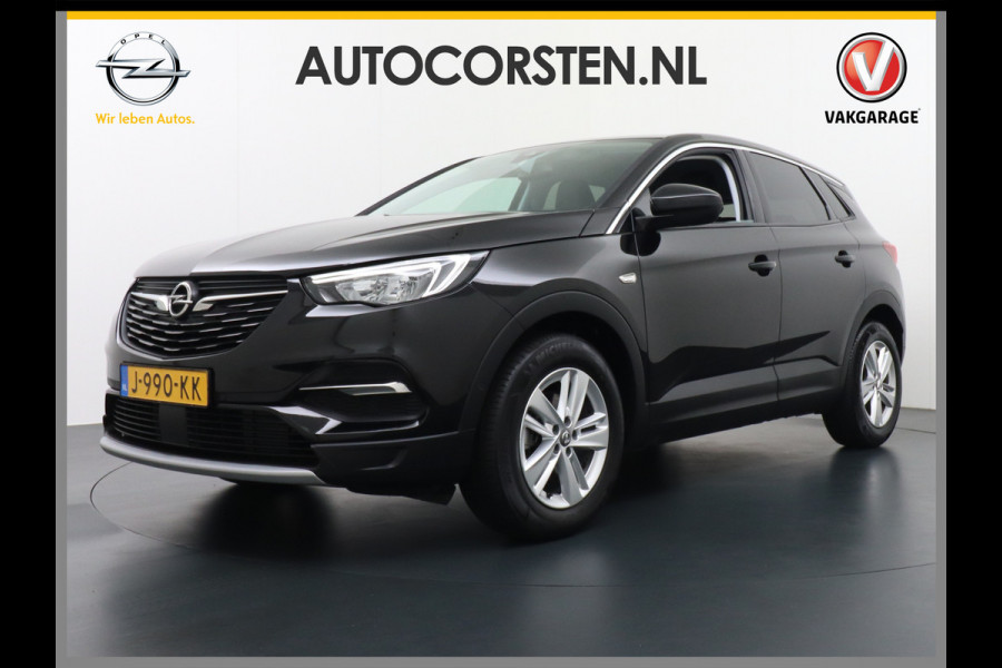 Opel Grandland X T131PK Automaat Apple Carplay Android Auto Navi Ecc Pdc Autom.AchterklepAGR-Stoel Cruise Control Keyless LaneAssist DAB Bluetooth Connected Led Licht-Regensensor Business Executive 1ste Eigenaar 1300 kg trekvermogen 39.000 nieuw!