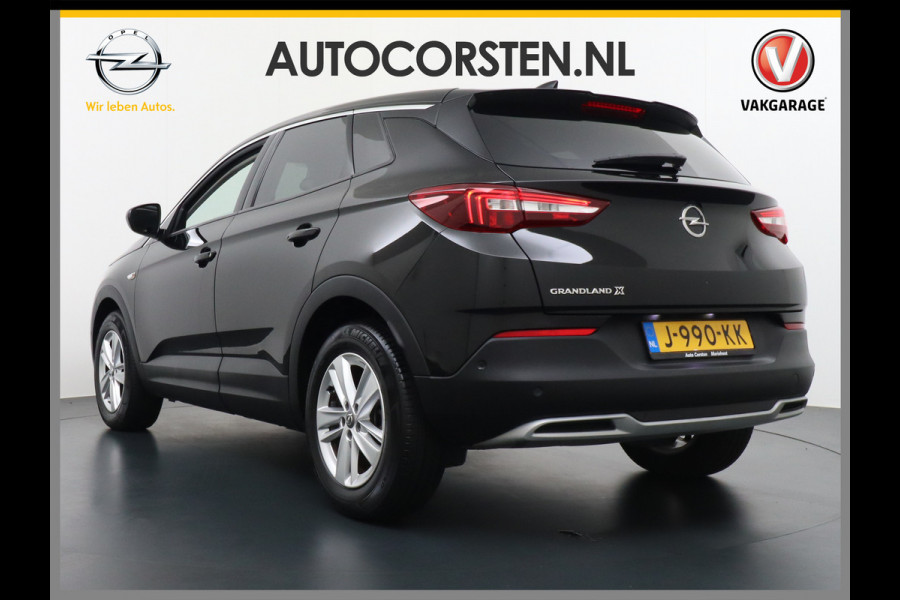 Opel Grandland X T131PK Automaat Apple Carplay Android Auto Navi Ecc Pdc Autom.AchterklepAGR-Stoel Cruise Control Keyless LaneAssist DAB Bluetooth Connected Led Licht-Regensensor Business Executive 1ste Eigenaar 1300 kg trekvermogen 39.000 nieuw!