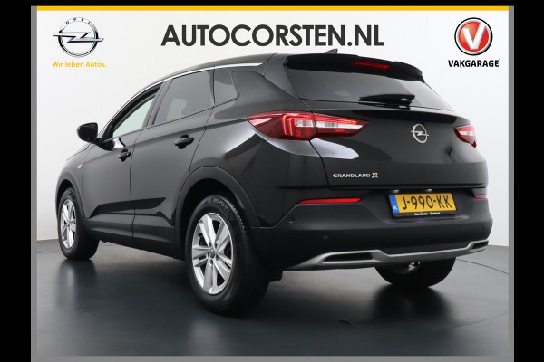 Opel Grandland X T131PK Automaat Apple Carplay Android Auto Navi Ecc Pdc Autom.AchterklepAGR-Stoel Cruise Control Keyless LaneAssist DAB Bluetooth Connected Led Licht-Regensensor Business Executive 1ste Eigenaar 1300 kg trekvermogen 39.000 nieuw!