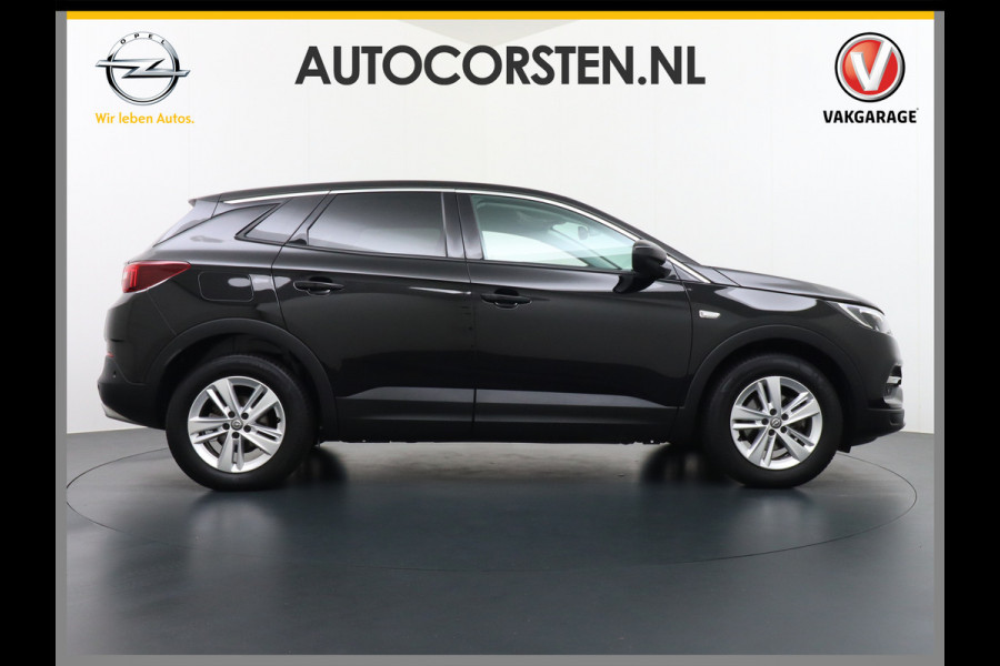 Opel Grandland X T131PK Automaat Apple Carplay Android Auto Navi Ecc Pdc Autom.AchterklepAGR-Stoel Cruise Control Keyless LaneAssist DAB Bluetooth Connected Led Licht-Regensensor Business Executive 1ste Eigenaar 1300 kg trekvermogen 39.000 nieuw!