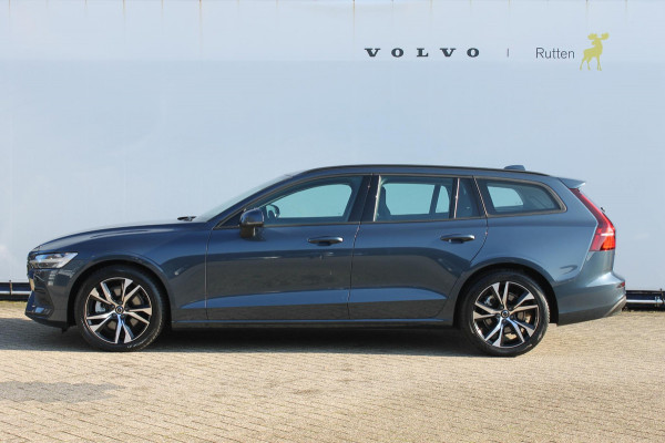 Volvo V60 B3 163pk automaat Essential Edition Google infotainment incl navigatie / Dode hoekherkenning(BLIS) / Adaptieve Cruise control / Semi elektrisch wegklapbare trekhaak