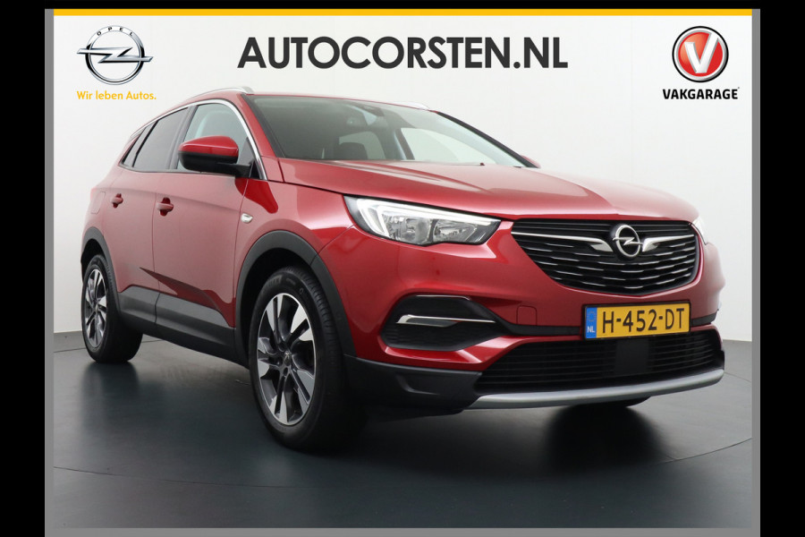 Opel Grandland X T131PK Apple Carplay Android Auto Navi Ecc AGR-Stoelen DAB Keyless Autom.Achterklep Led Cruise Control lane-Assist Regen-Lichtsensor Bluetooth Lmv 18" Business Executive 1ste Eigenaar, laatste beurt gehad bij 106.000km