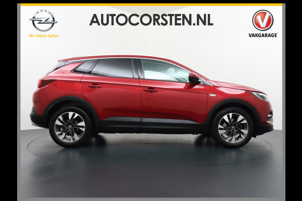 Opel Grandland X T131PK Apple Carplay Android Auto Navi Ecc AGR-Stoelen DAB Keyless Autom.Achterklep Led Cruise Control lane-Assist Regen-Lichtsensor Bluetooth Lmv 18" Business Executive 1ste Eigenaar, laatste beurt gehad bij 106.000km