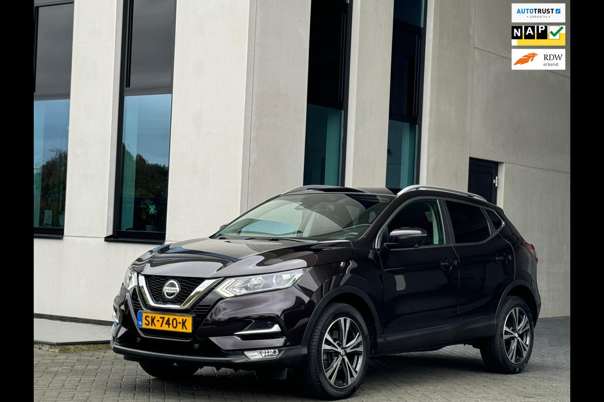 Nissan QASHQAI 1.2 N-Connecta, vele opties, 360 achteruitrijcamera, nederlandse auto met nap