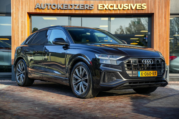 Audi Q8 55 TFSI e quattro Pro Line S S line Panoramadak Adapt. Cruise 360cam Stoelvent. Memory 21”LM