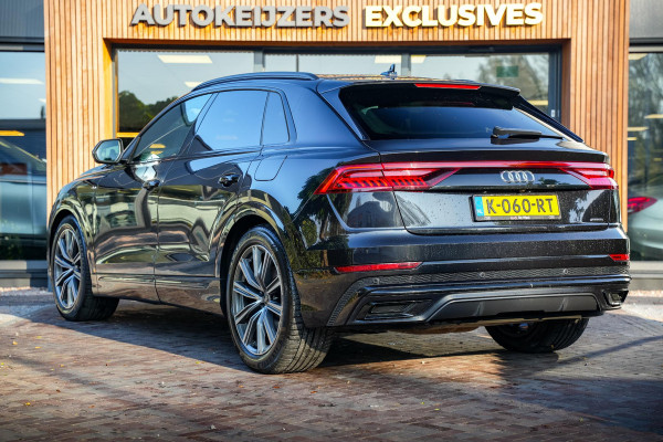 Audi Q8 55 TFSI e quattro Pro Line S S line Panoramadak Adapt. Cruise 360cam Stoelvent. Memory 21”LM