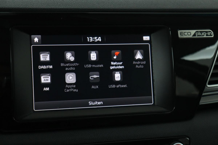 Kia Niro 1.6 GDi PHEV DynamicLine | Adaptive Cruise | Trekhaak | Carplay | Half leder | Camera | Navigatie | PDC | Bluetooth